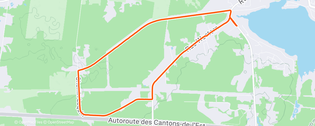 Map of the activity, Back in safety