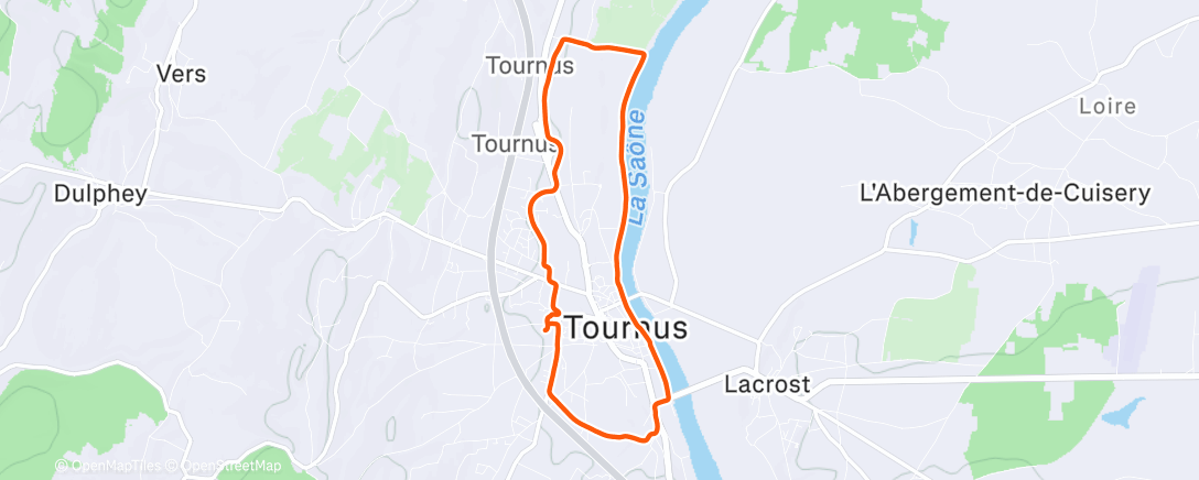 Map of the activity, Running session: « Brother land » 🏠