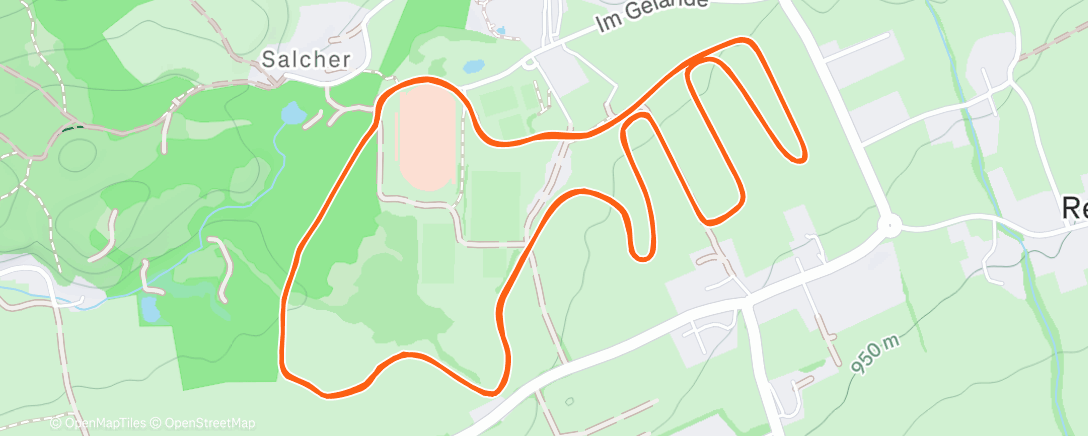 Map of the activity, Skate před saunou❄️🧖‍♀️