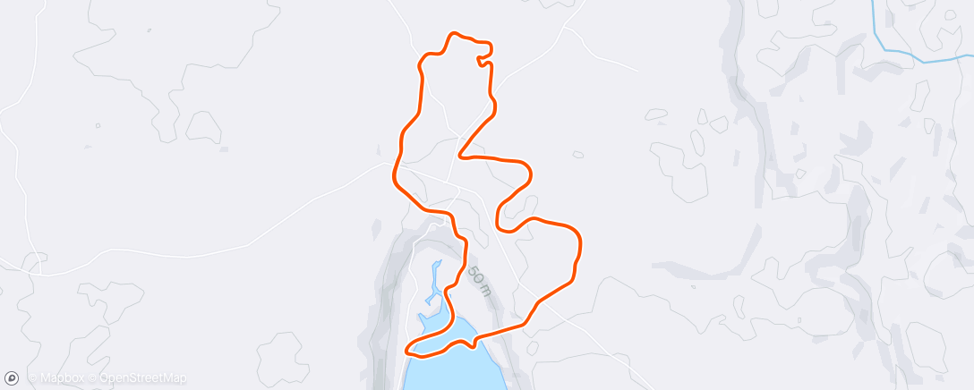 Map of the activity, Zwift - Group Ride: SZR After Sun (C) on Electric Loop in Makuri Islands