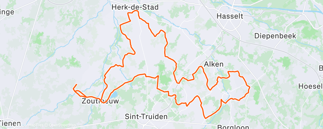 Карта физической активности (Crabbe-Dstny U17 begeleinding)