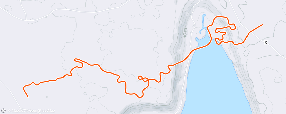 Mapa da atividade, Zwift - Pacer Group Ride: Makuri 40 in Makuri Islands with Taylor