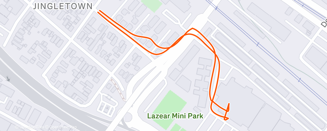 Map of the activity, Morning Ride