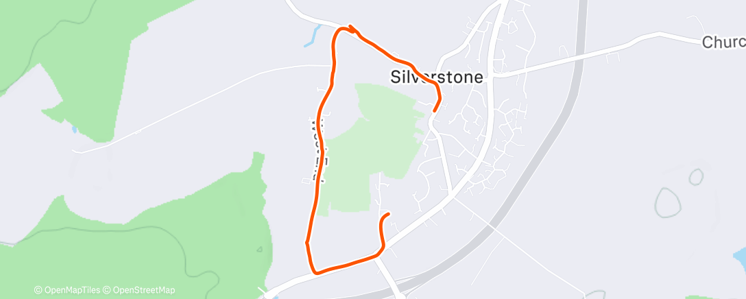 Map of the activity, Chilly blast of fresh air round the village