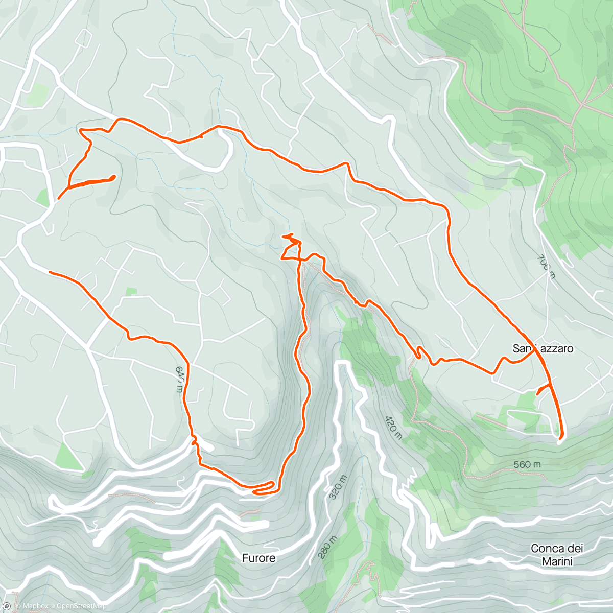 Map of the activity, Schön hier 🇮🇹