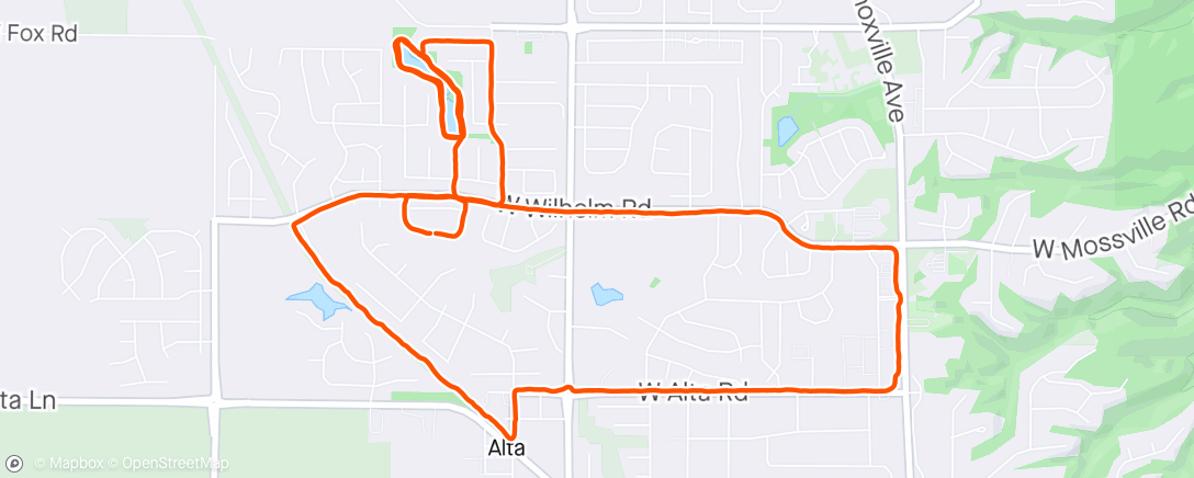 活动地图，Peoria - Progression Run