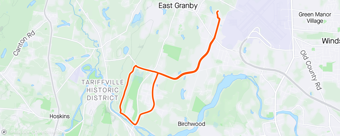 Map of the activity, xc tempo