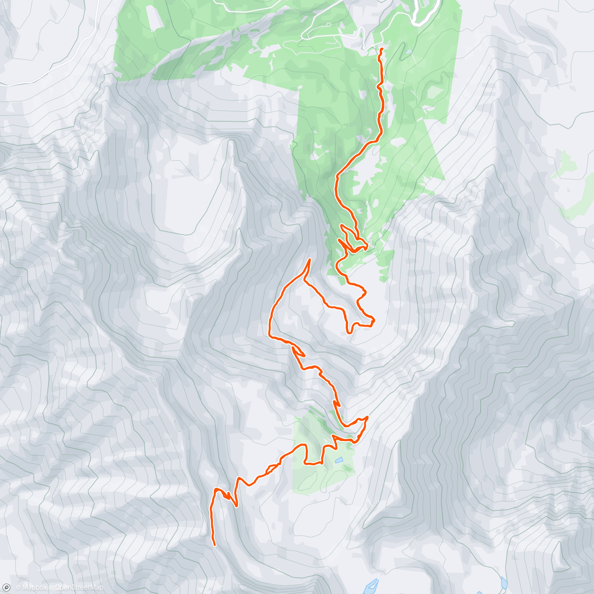 Map of the activity, timp with dad!