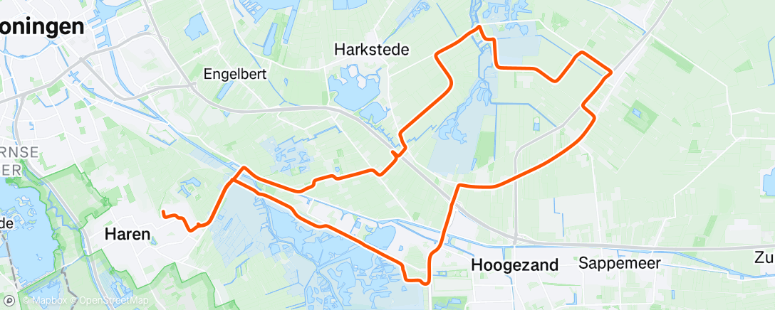 Map of the activity, Twee windvangers maakt nog geen goede conditie 😵‍💫