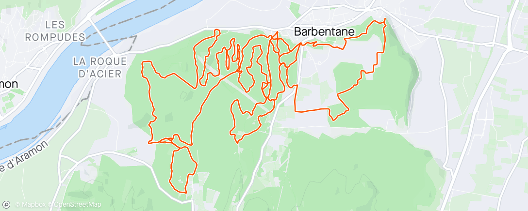 Mappa dell'attività Sortie en vélo électrique dans l'après-midi