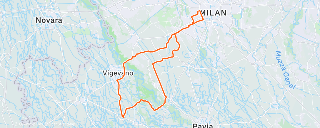 Map of the activity, Erdnaif Eloccip