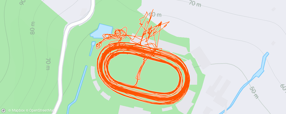 Map of the activity, ランチタイム ライド
