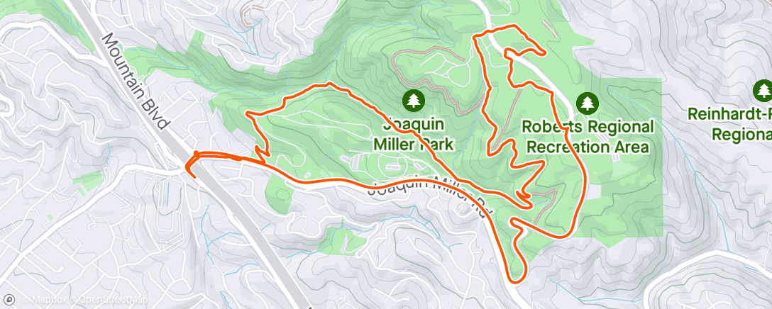 Mapa da atividade, Dawn Patrol Ride