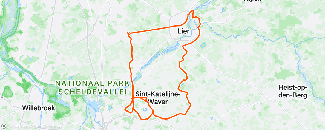 Map of the activity, Ochtendrit