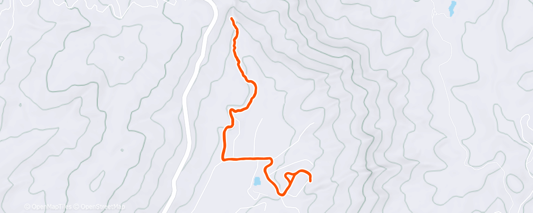 Карта физической активности (Adieu, Corlieu falls)