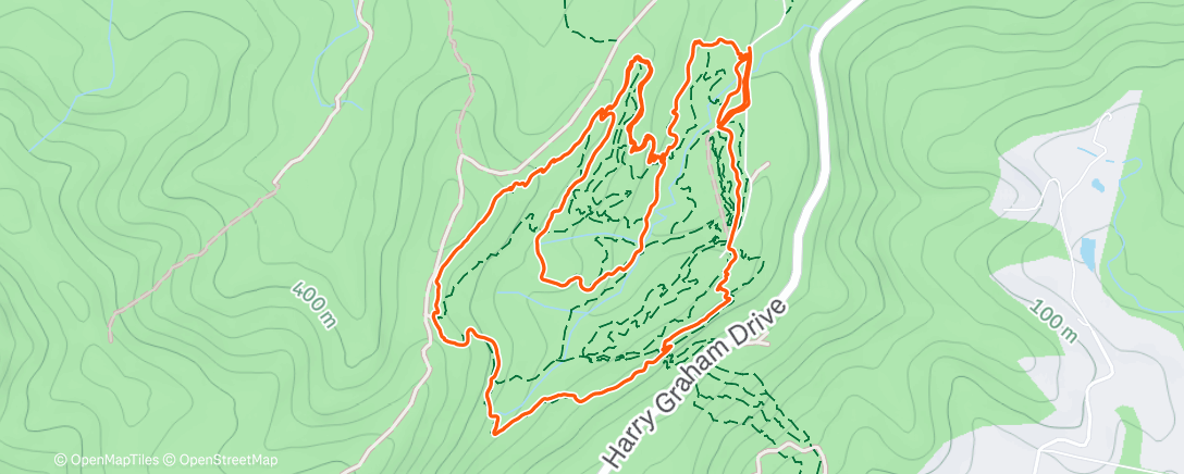 Map of the activity, Afternoon E-Mountain Bike Ride