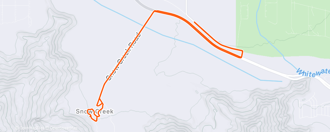 Карта физической активности (Morning Ride)