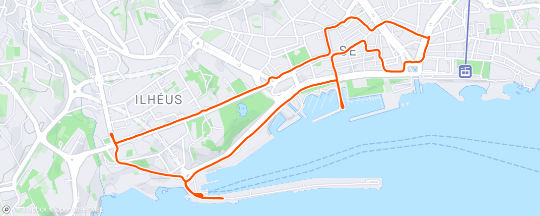 Map of the activity, Just a random stroll through Funchal