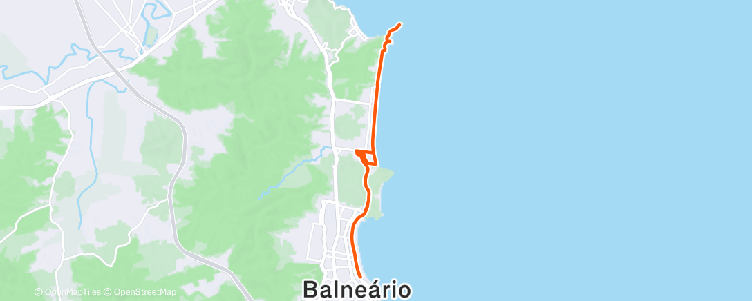 Карта физической активности (Corrida matinal)