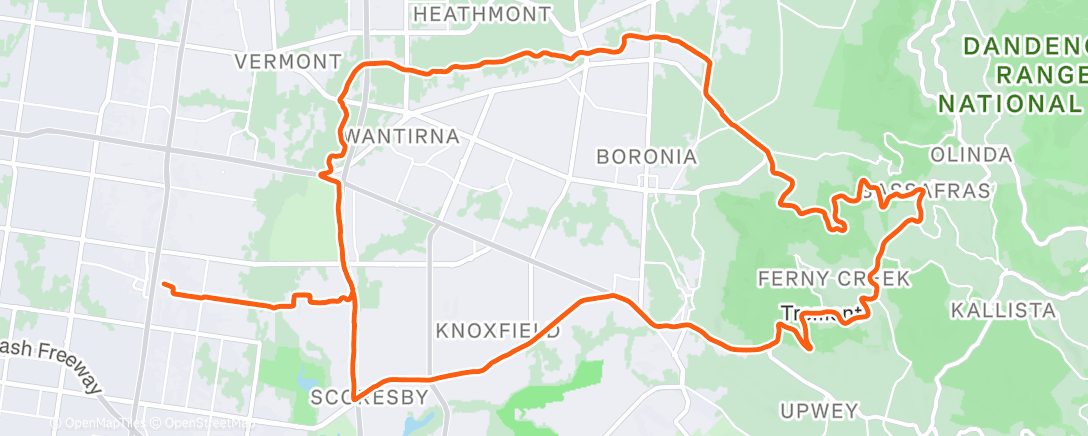 Map of the activity, Melbourne, I get it 😍