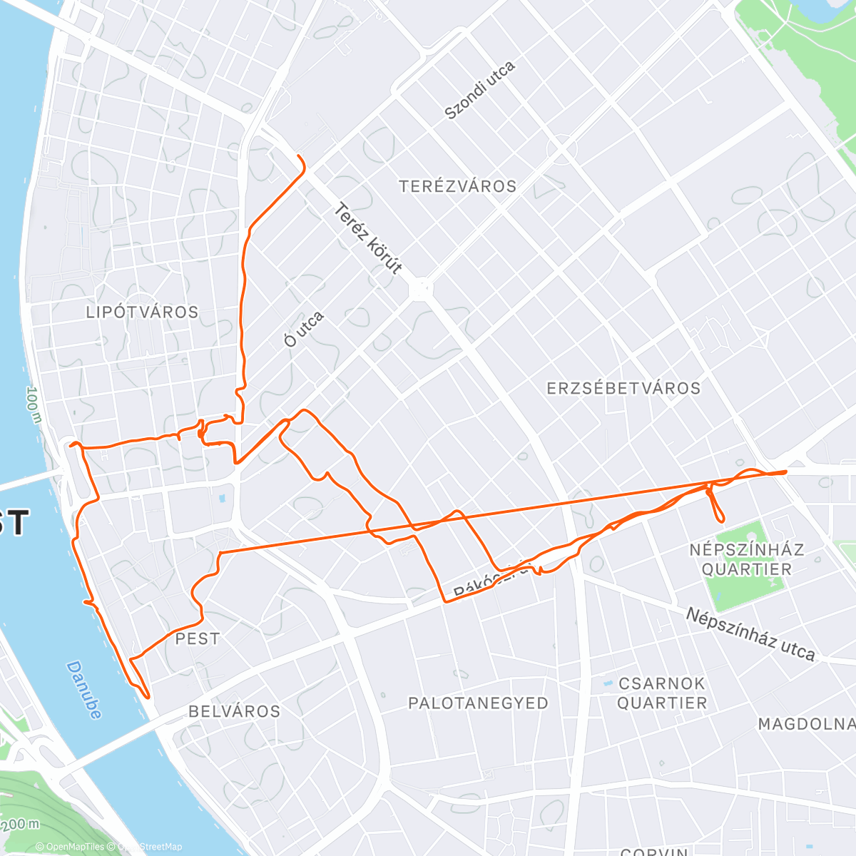 Map of the activity, Advent v Budapešti 🇭🇺🧑‍🎄🧑‍🧑‍🧒‍🧒