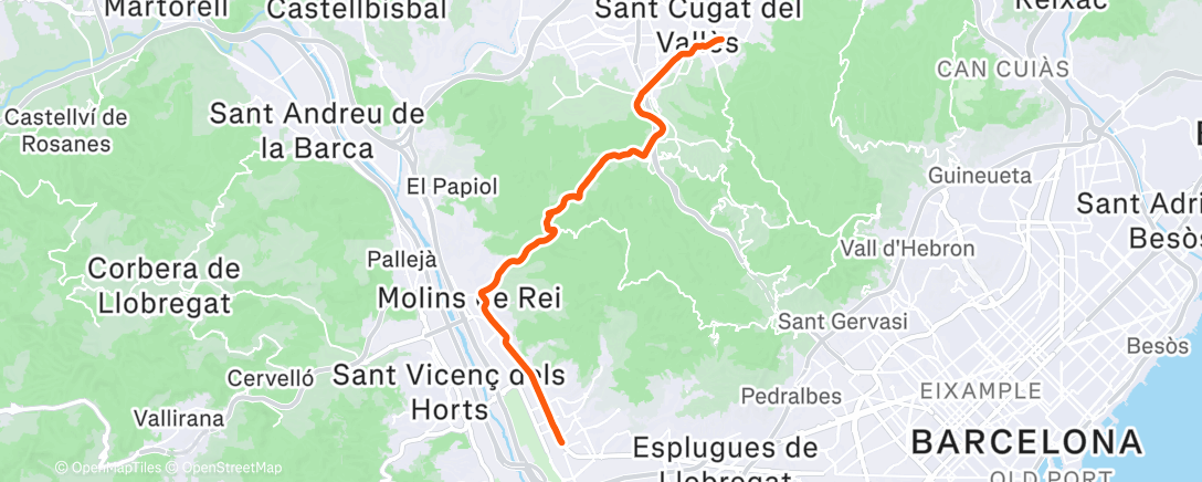 Map of the activity, StQcat nights ✨