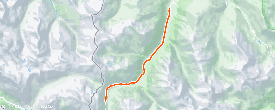 Map of the activity, Morning Ride