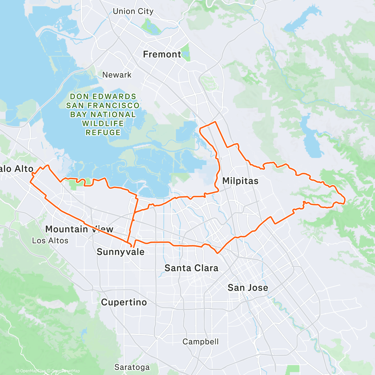 Карта физической активности (Sierra and The Folk)