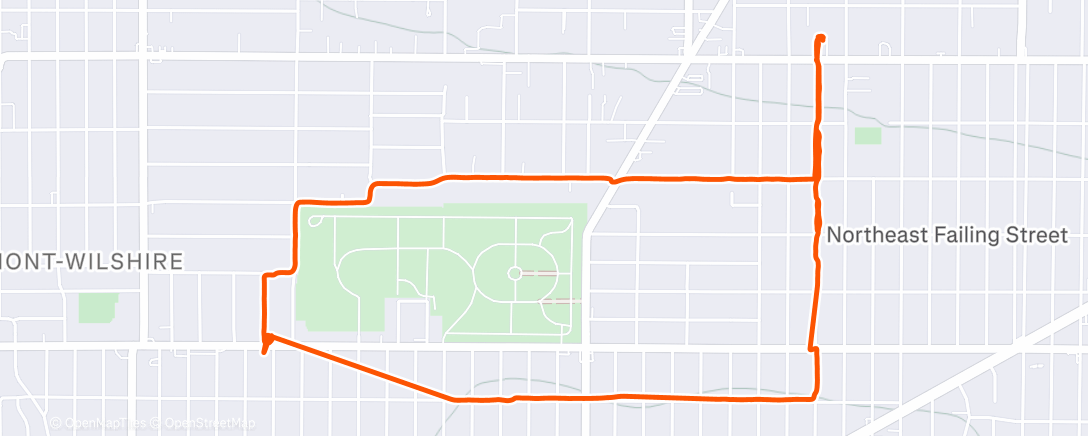 Map of the activity, Suzy walk