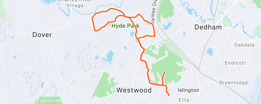 Carte de l'activité Strawberry Hill