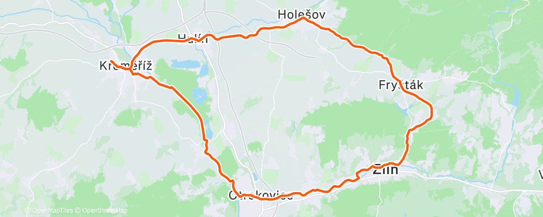 Карта физической активности (Poslední letošní ZOO 🥳)