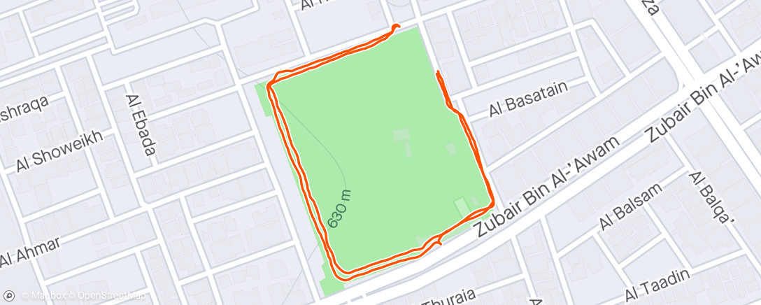 Map of the activity, محمد بن قاسم
