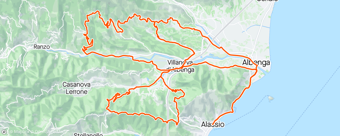 Map of the activity, Giro in reperibilità, devo stare intorno al pollaio