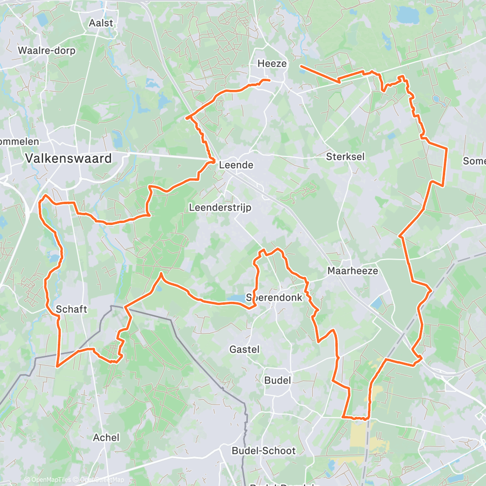 Map of the activity