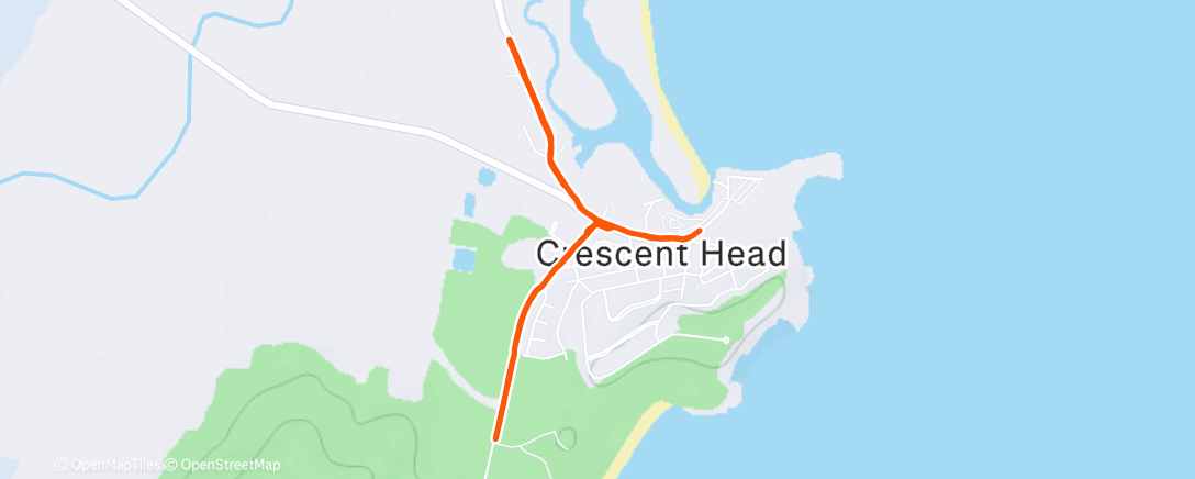 Карта физической активности (Morning Run)