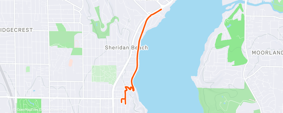 Карта физической активности (I live for morning runs like this)