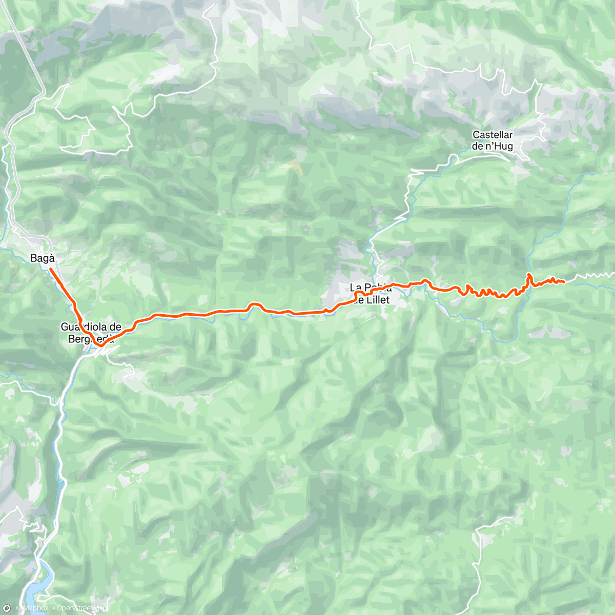 Map of the activity, Merolla w/ Jaume