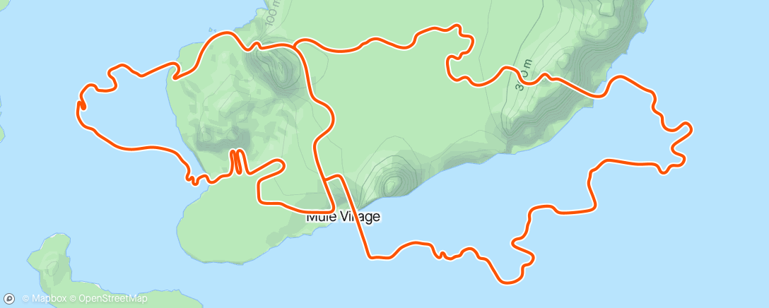 Map of the activity, Zwift - 4m Z3Z4 in Watopia