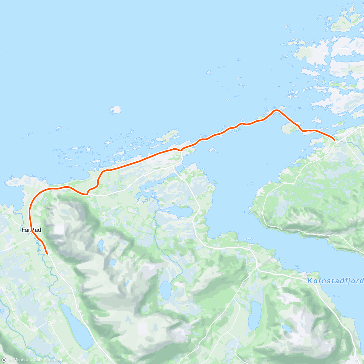 Mappa dell'attività ROUVY - Atlantic Road | Norway