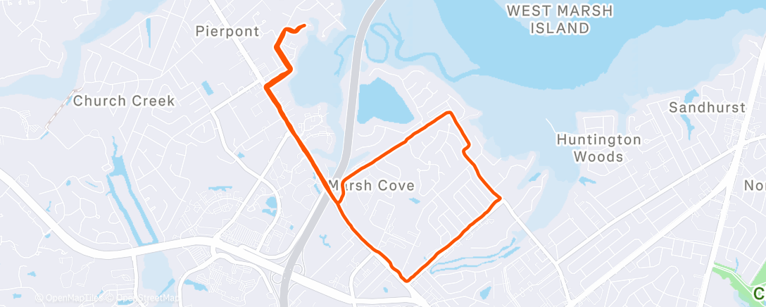 Map of the activity, Easy