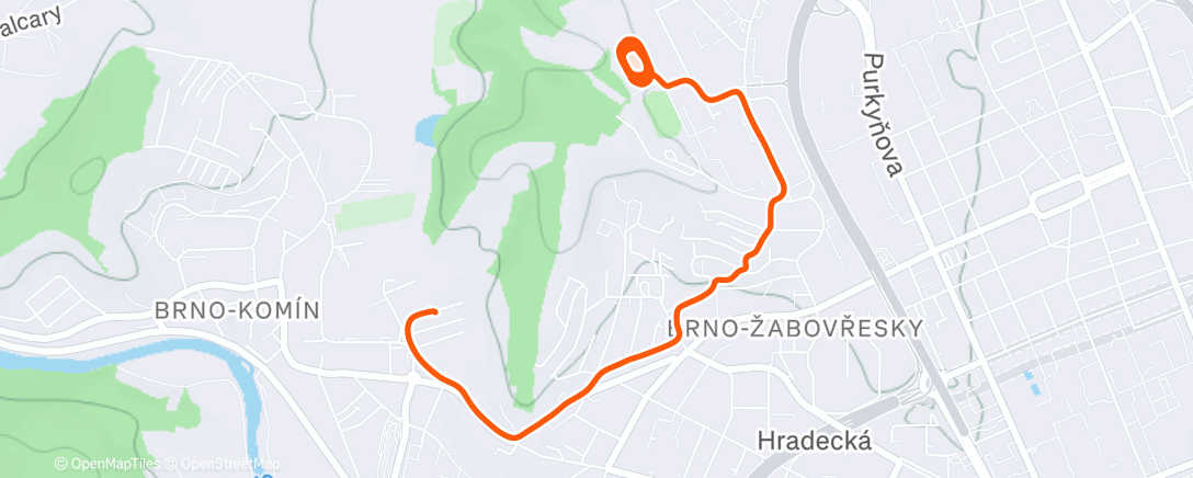 Map of the activity, Dráha❄️