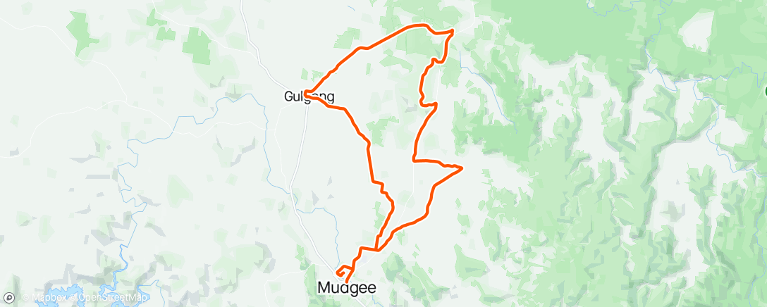 Map of the activity, Syndos Mudgee Classic