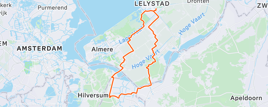 Map of the activity, Geen podcast, wel veel geluld 😇