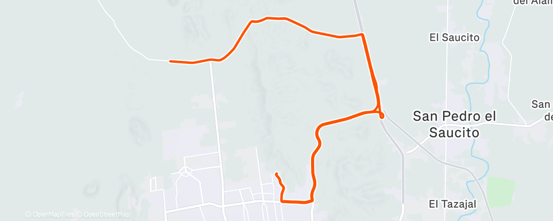 Map of the activity, Actividad matinal