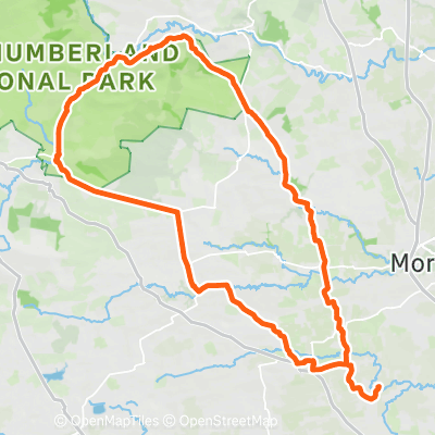 SCR 2024 3 24 Long Elsdon | 50.9 mi Cycling Route on Strava