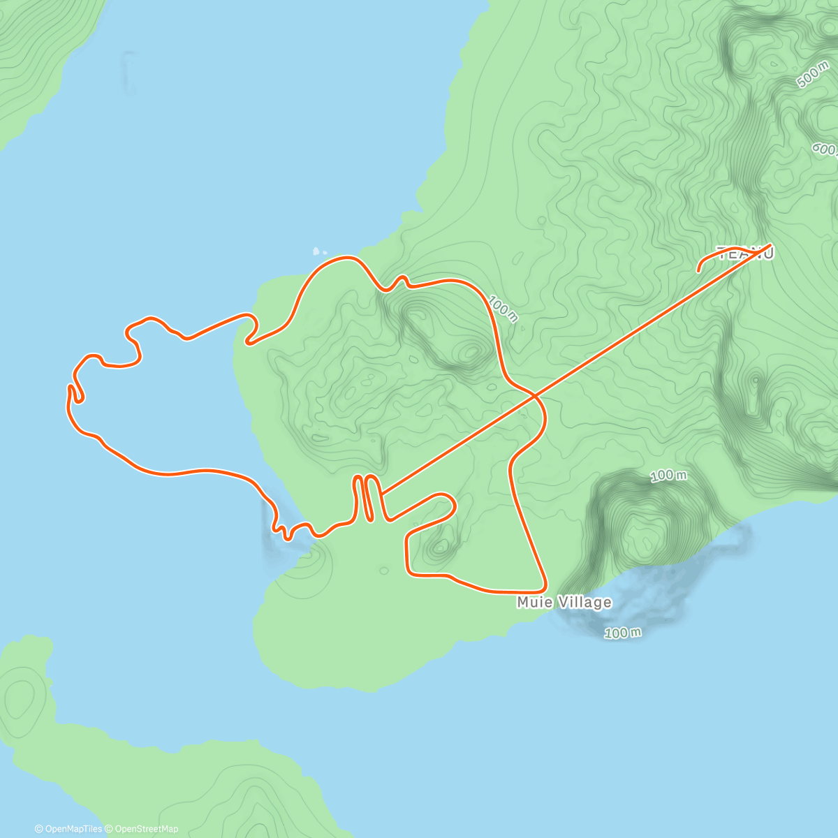 Map of the activity, Zwift - Watopia's Waistband in Watopia