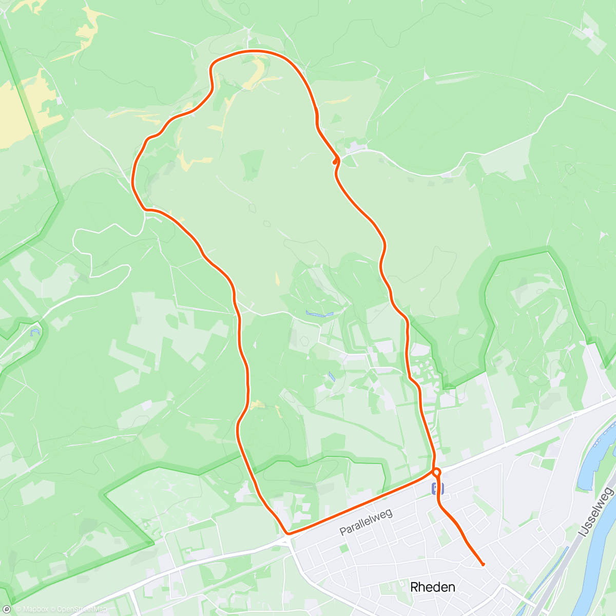 Mapa de la actividad (Invence testritje)