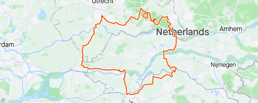 Map of the activity, Utrechtse Heuvelrug met Waku 🦜