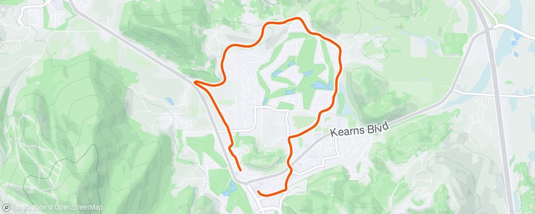 Map of the activity, More Snow Running w/Meg & Kate