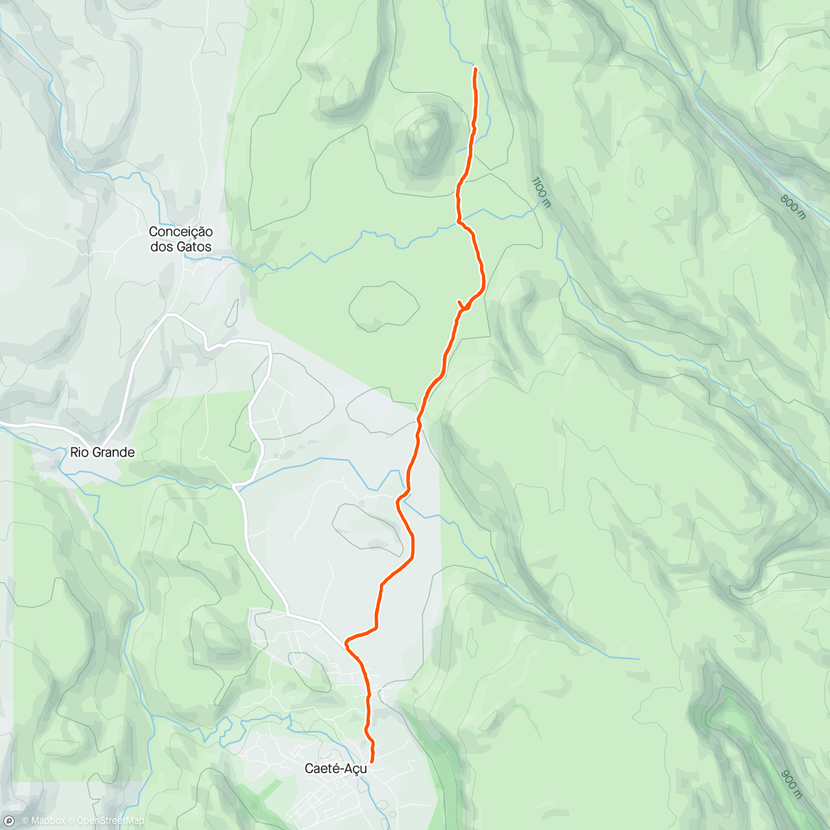 Map of the activity, Marche matinale